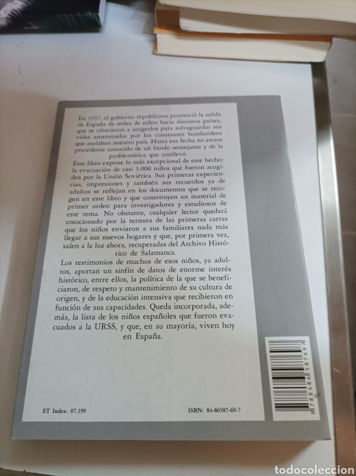Gebrauchte B&uuml;cher: LOS NI&Ntilde;OS ESPA&Ntilde;OLES EVACUADOS A LA URSS(1937) DESCATALOGADO .