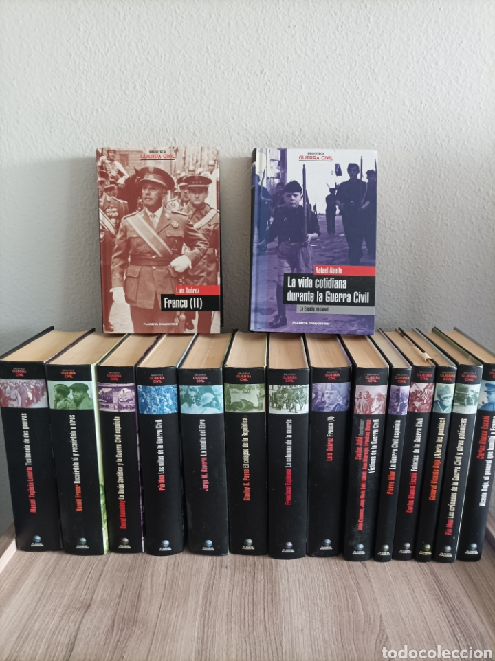 Gebrauchte B&uuml;cher: Lote 16 tomos libros de la guerral civil planeta Agostini franco