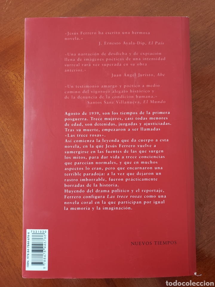 Libros de segunda mano: Las Trece Rosas de Jes&uacute;s Ferrero - Foto 3