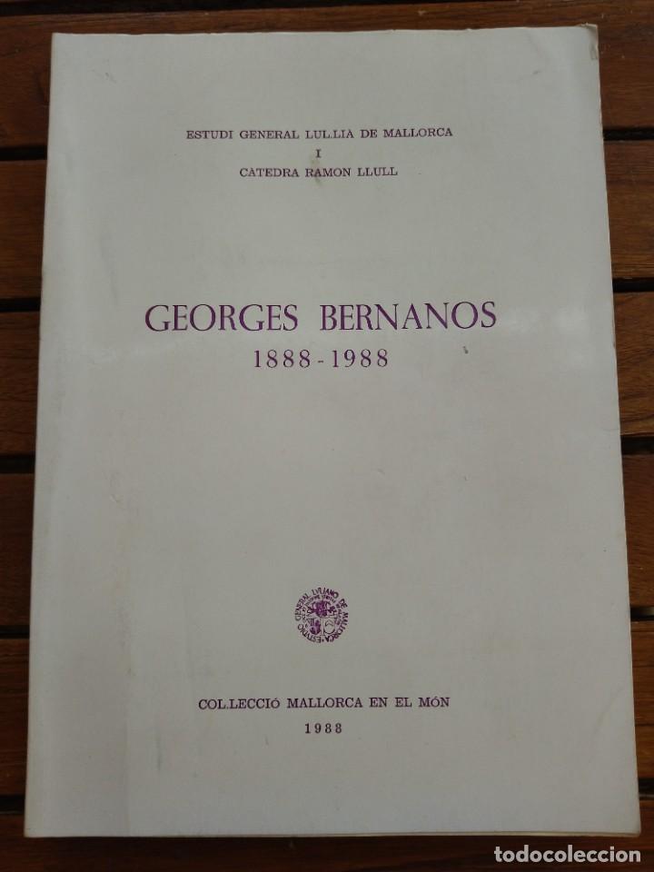 Libri di seconda mano: APLEC D'ARTICLES ENTORN A GEORGES BERNANOS.1888-1988. MALLORCA, 1988.