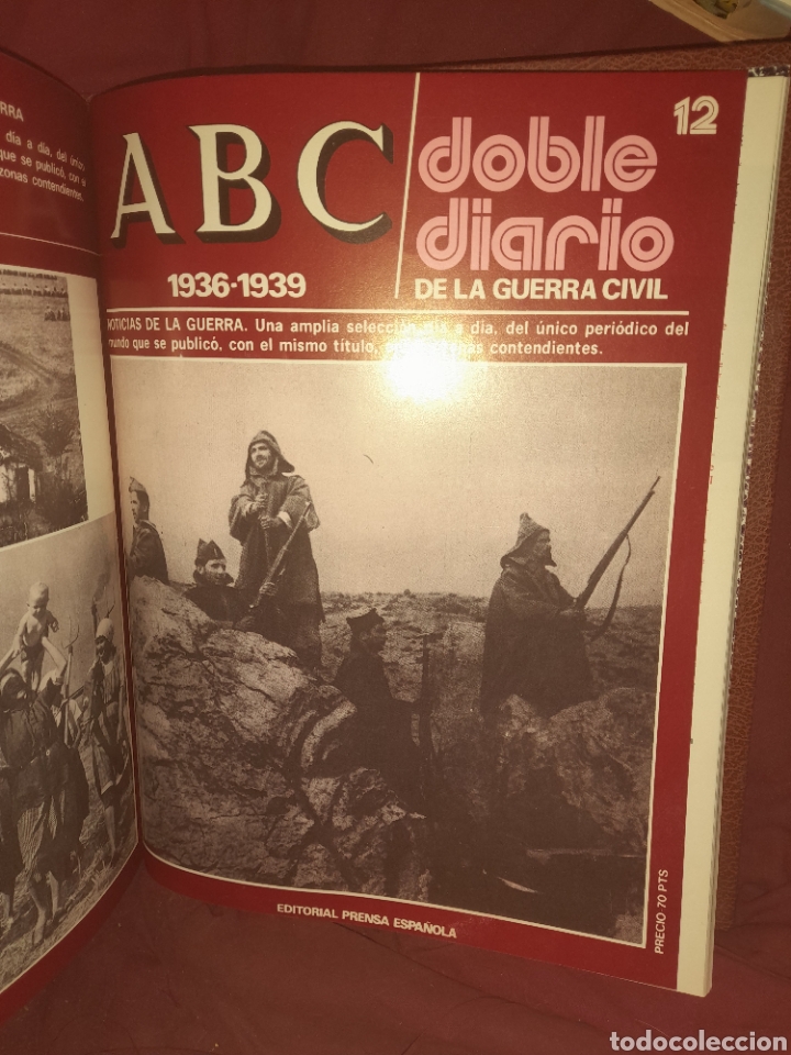 Gebrauchte B&uuml;cher: ABC DOBLE DIARIO LA GUERRA CIVIL TOMO I DEL FASCICULO 1 AL 12