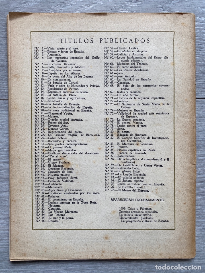 Libros de segunda mano: EL EJ&Eacute;RCITO ESPA&Ntilde;OL. TEMAS ESPA&Ntilde;OLES. N&uacute;m 96. - Foto 3