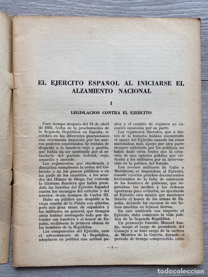 Libros de segunda mano: EL EJ&Eacute;RCITO ESPA&Ntilde;OL. TEMAS ESPA&Ntilde;OLES. N&uacute;m 96. - Foto 6