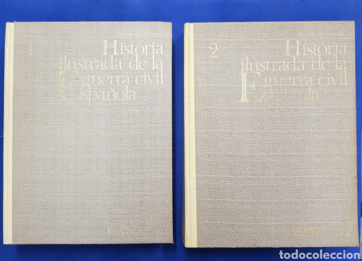 Second hand books: Historia ilustrada de la guerra civil Espa&ntilde;ola ,tomo I y II , quinta edici&oacute;n, a&ntilde;o 1972