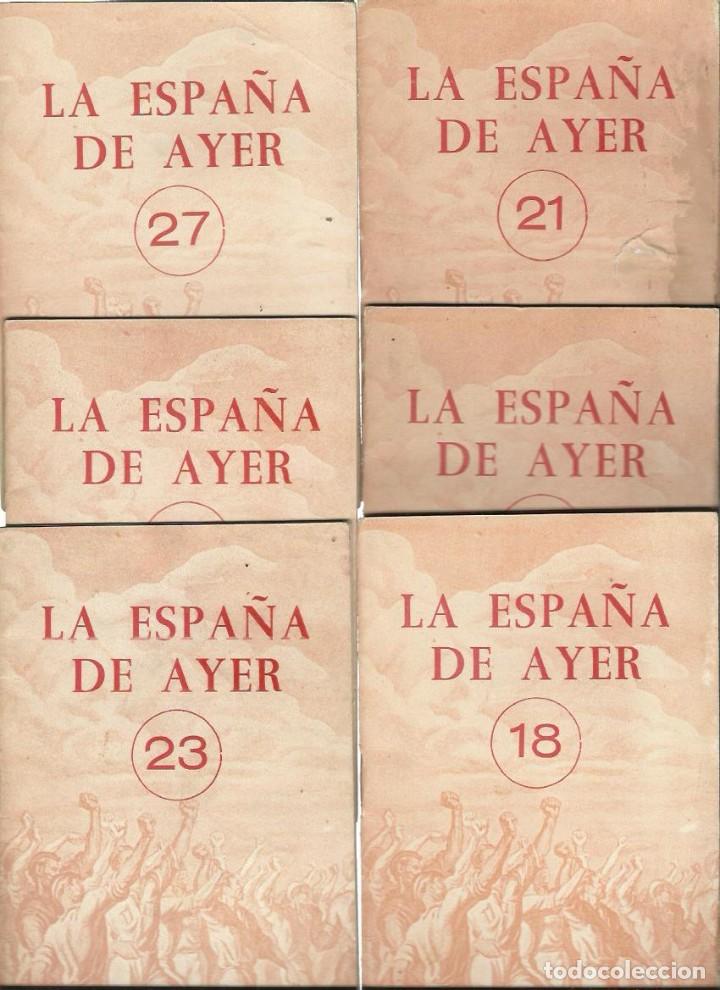 Libri di seconda mano: V&iacute;ctor FRAGOSO DEL TORO: LA ESPA&Ntilde;A DE AYER # 18, 19, 21, 23, 25, 27, 28, 39. (Palencia, 1961) 2 x 5&euro;
