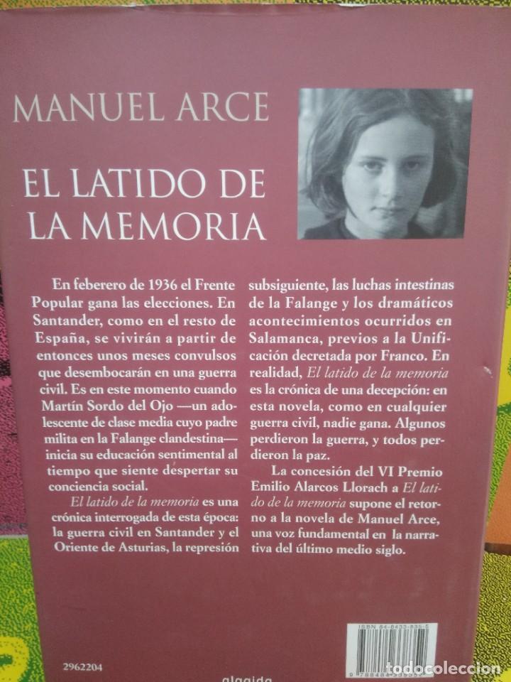 Libros de segunda mano: Libro El Latido de la Memoria, Manuel Arce - Foto 4