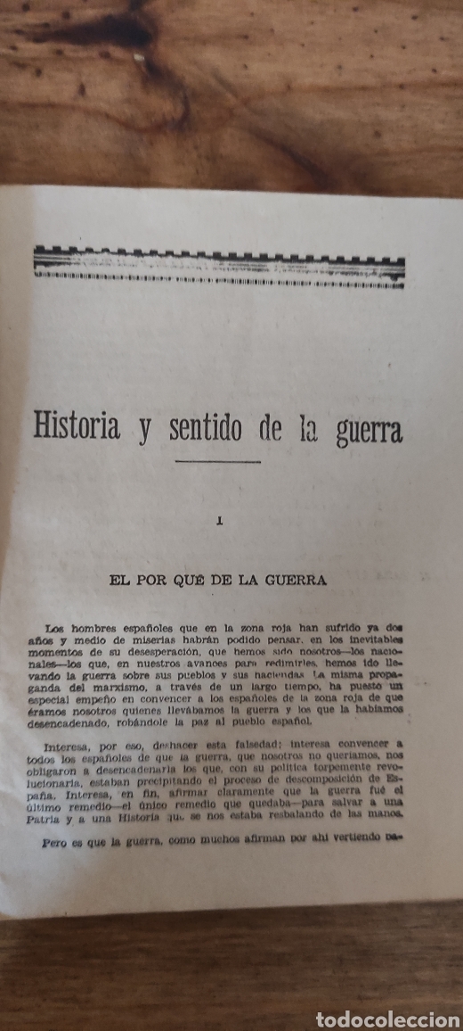 Libros de segunda mano: Historia Y Sentido De La Guerra - Foto 3