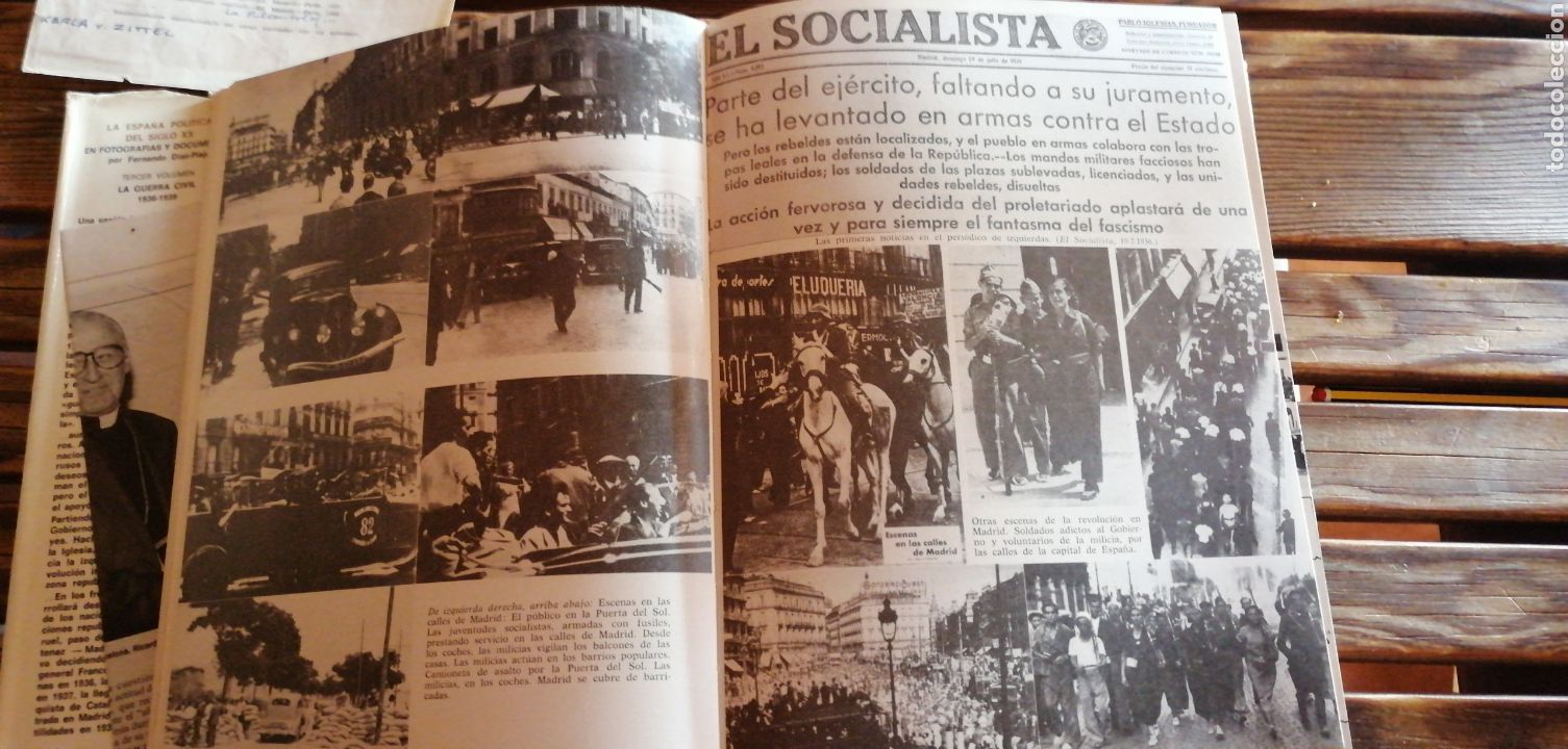 Gebrauchte B&uuml;cher: La Espa&ntilde;a pol&iacute;tica del siglo XX volumen 3 Guerra Civil. Editorial Plaza Jan&eacute;s