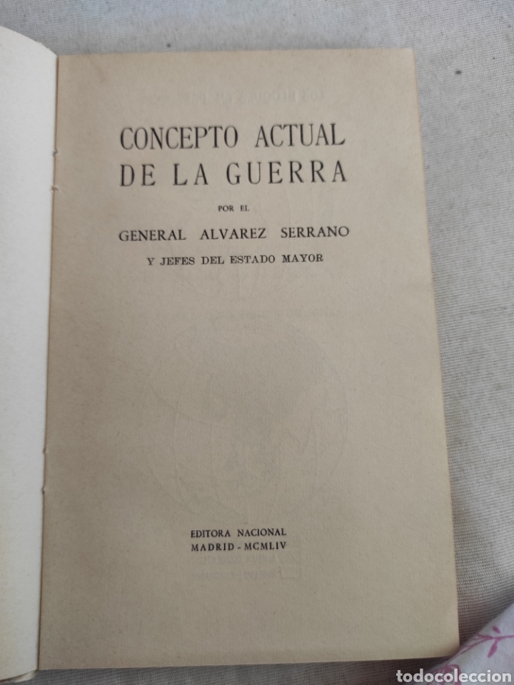 Libros de segunda mano: Concepto actual de la guerra - Foto 3