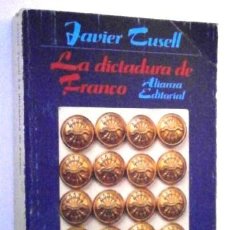 Libros de segunda mano: LA DICTADURA DE FRANCO POR JAVIER TUSELL DE ALIANZA EDITORIAL EN MADRID 1988. Lote 349817929
