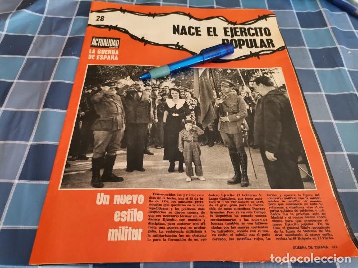 Gebrauchte B&uuml;cher: NACE EL EJ&Eacute;RCITO POPULAR LA GUERRA DE ESPA&Ntilde;A FASCICULO 28 16 PAGINAS 1972