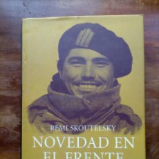 Libros de segunda mano: NOVEDAD EN EL FRENTE REMI SKOUTELSKY. Lote 350485009