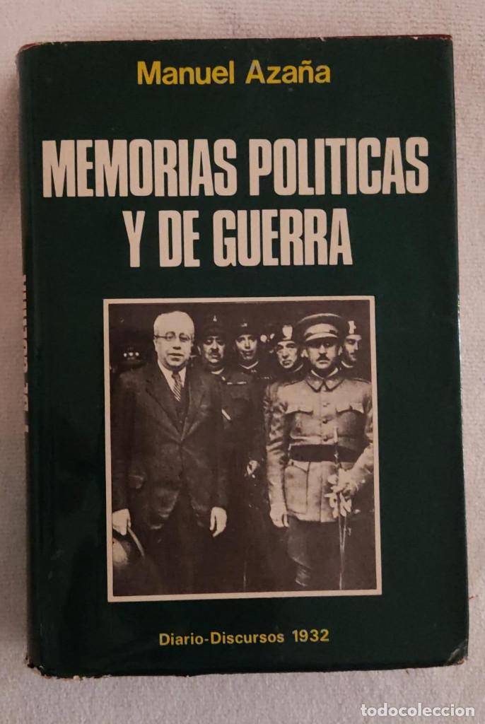 Second hand books: Memorias Pol&iacute;ticas y de la Guerra.