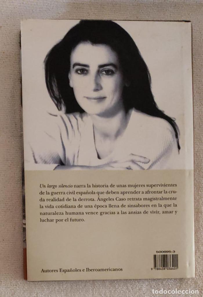Libros de segunda mano: Un largo silencio. - Foto 2