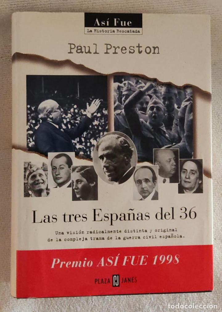 Libros de segunda mano: Las tres Espa&ntilde;as del 36. - Foto 1