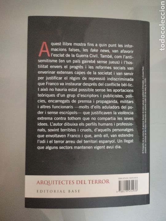 Libros de segunda mano: LIBRO PAUL PRESTON ARQUITECTES DEL TERROR 2021 EDIT. BASE - Foto 2