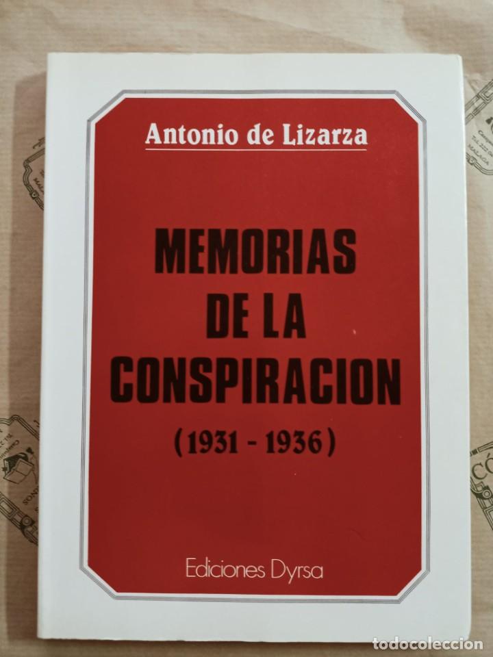 Second hand books: MEMORIAS DE LA CONSPIRACION (1931-1936), de ANTONIO DE LIZARZA