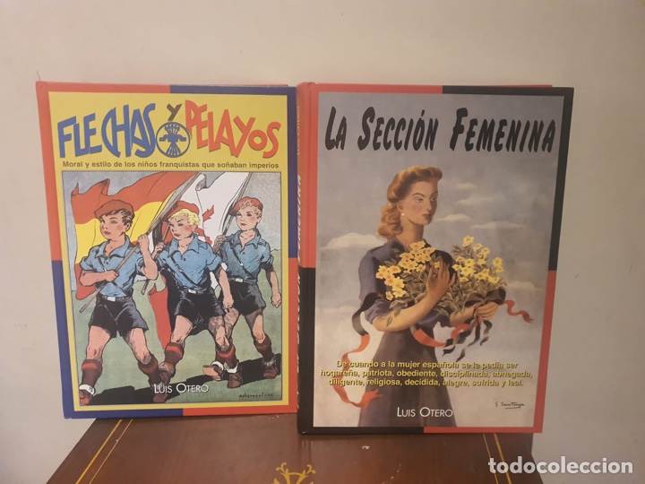 Second hand books: Lote de 2 libros reediciones de flechas y pelayos y secci&oacute;n femenina