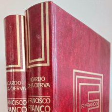 Libros de segunda mano: FRANCISCO FRANCO, UN SIGLO DE ESPAÑA. RICARDO DE LA CIERVA - 2 TOMOS. Lote 359387995
