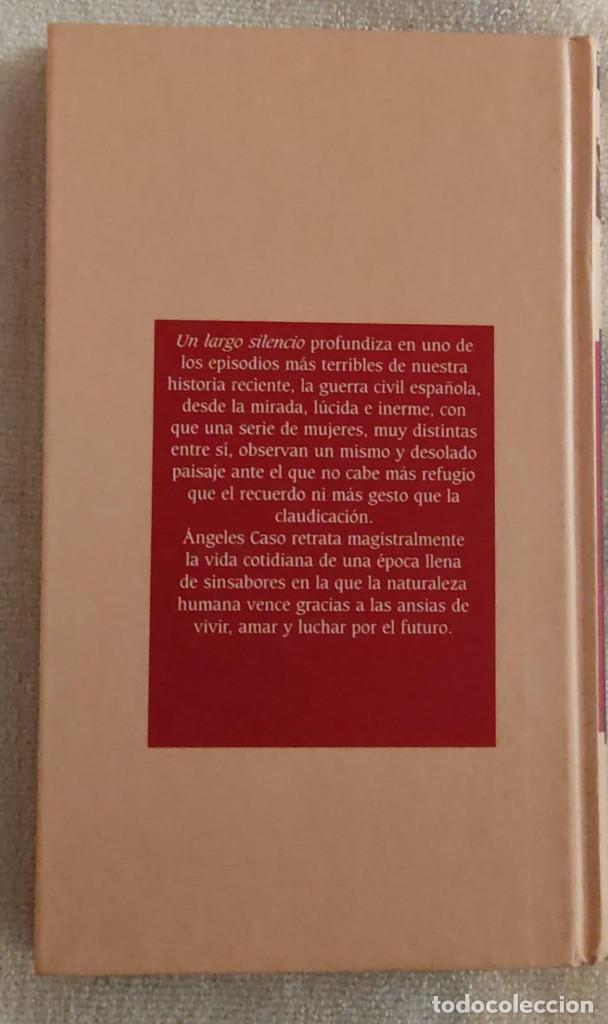 Libros de segunda mano: UN LARGO SILENCIO. - Foto 3