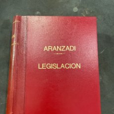 Livres d'occasion: 3 LIBROS DE ARANZADI LEGISLACION. Lote 362716615