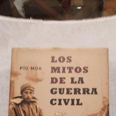 Libros de segunda mano: LOS MITOS DE LA GUERRA CIVIL.PIO MOA.LA ESFERA HISTORIA 2003.-9ª EDICION. Lote 364870776