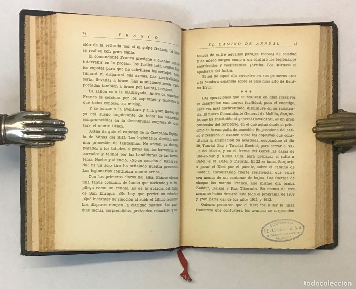 Libros de segunda mano: FRANCO. - ARRAR&Aacute;S, Joaqu&iacute;n. - Foto 5