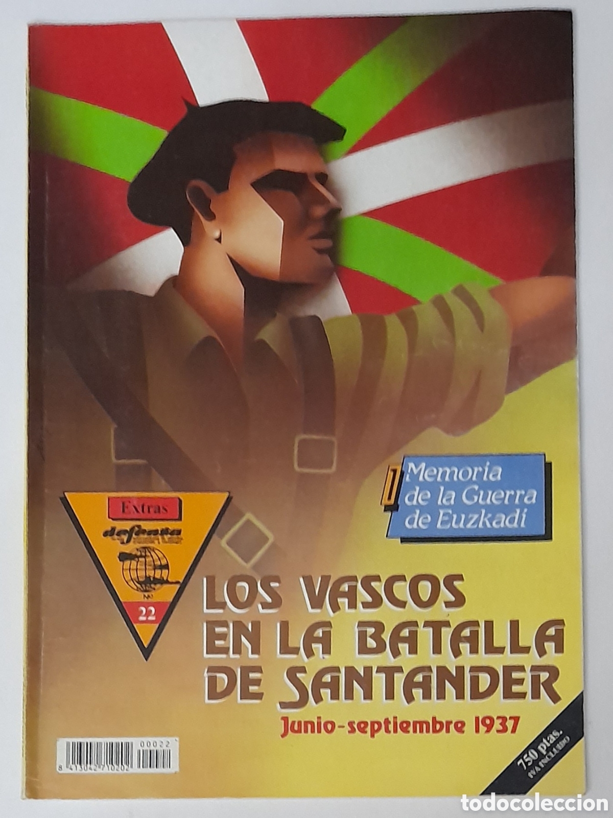 Libri di seconda mano: Revista EXTRAS DEFENSA. Memoria de la Guerra de Euzkadi 1 - N&uacute;m. 22 - 1978