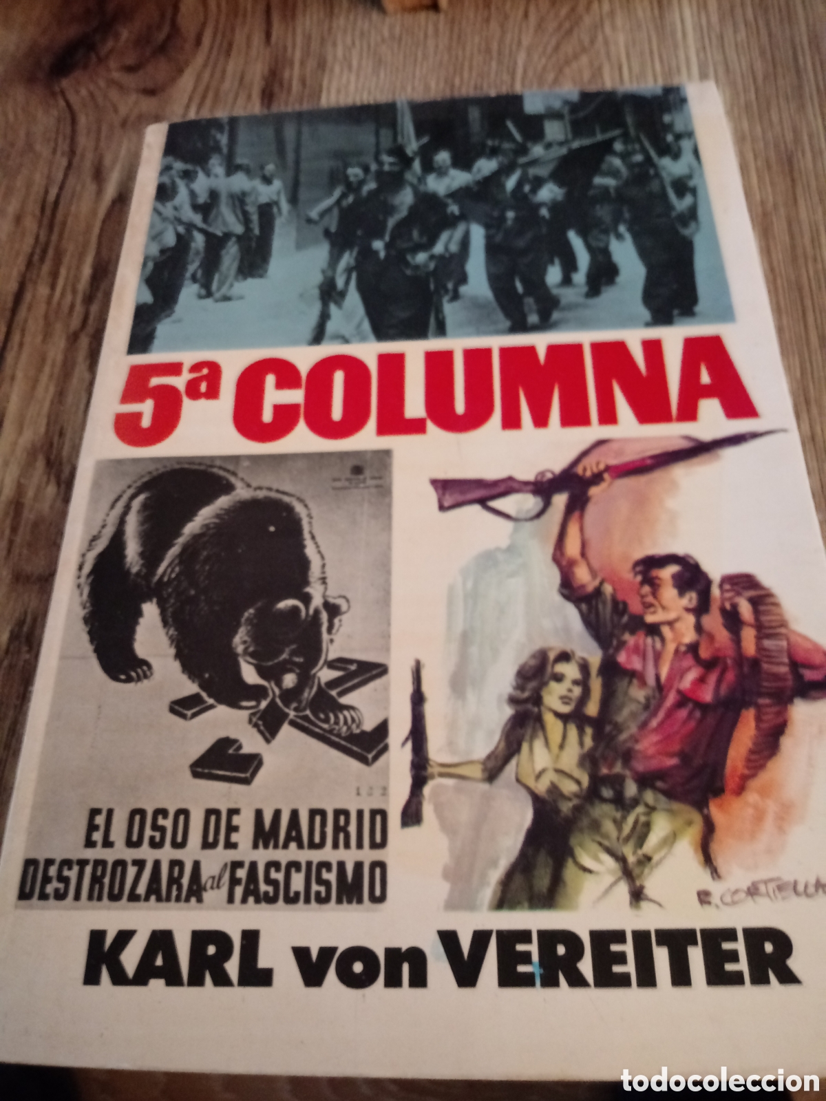 Libri di seconda mano: 5a columna de Karl von Vere iter