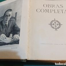 obras completas . emilio mola vidal 1940 - Compra venta en todocoleccion