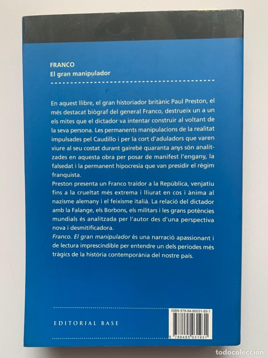 Libros de segunda mano: Franco, el gran manipulador - Foto 3