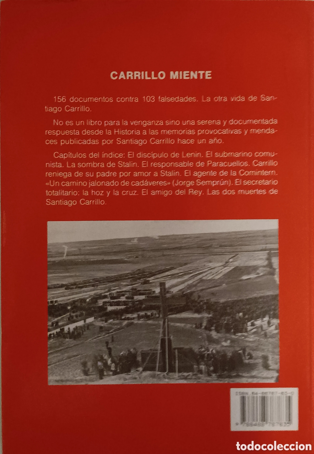 Libros de segunda mano: Carrillo miente. Ricardo de la Cierva 1994 - Foto 2