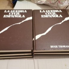 Libros de segunda mano: (SOLO RECOGIDA EN MALLORCA) LA GUERRA CIVIL ESPAÑOLA COMPLETA 6 TOMOS HUG THOMAS ED. URBION 1979. Lote 386323754