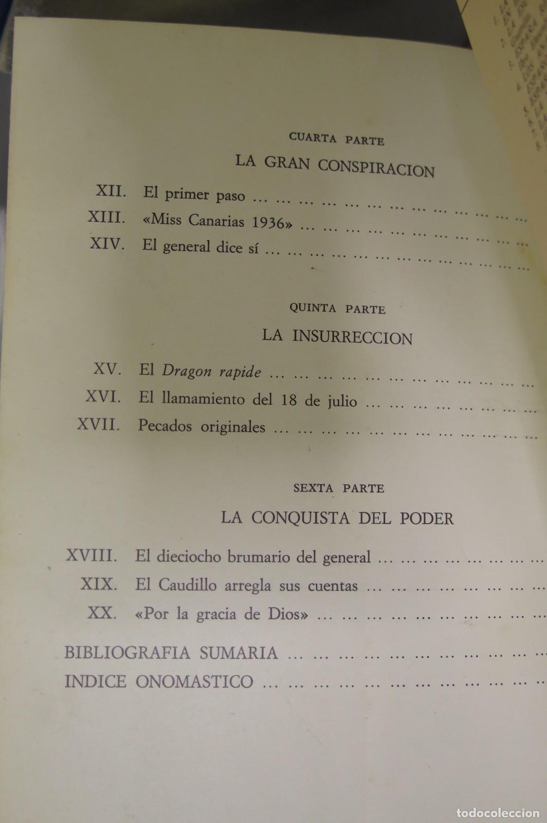 Libros de segunda mano: FRANCISCO FRANCO: LA CONQUISTA DEL PODER. NOURRY - Foto 3