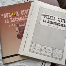 Libros de segunda mano: LA GUERRA CIVIL EN EXTREMADURA. 1936-1986/JUAN GARCÍA PÉREZ / FERNANDO SÁNCHEZ MARROYO