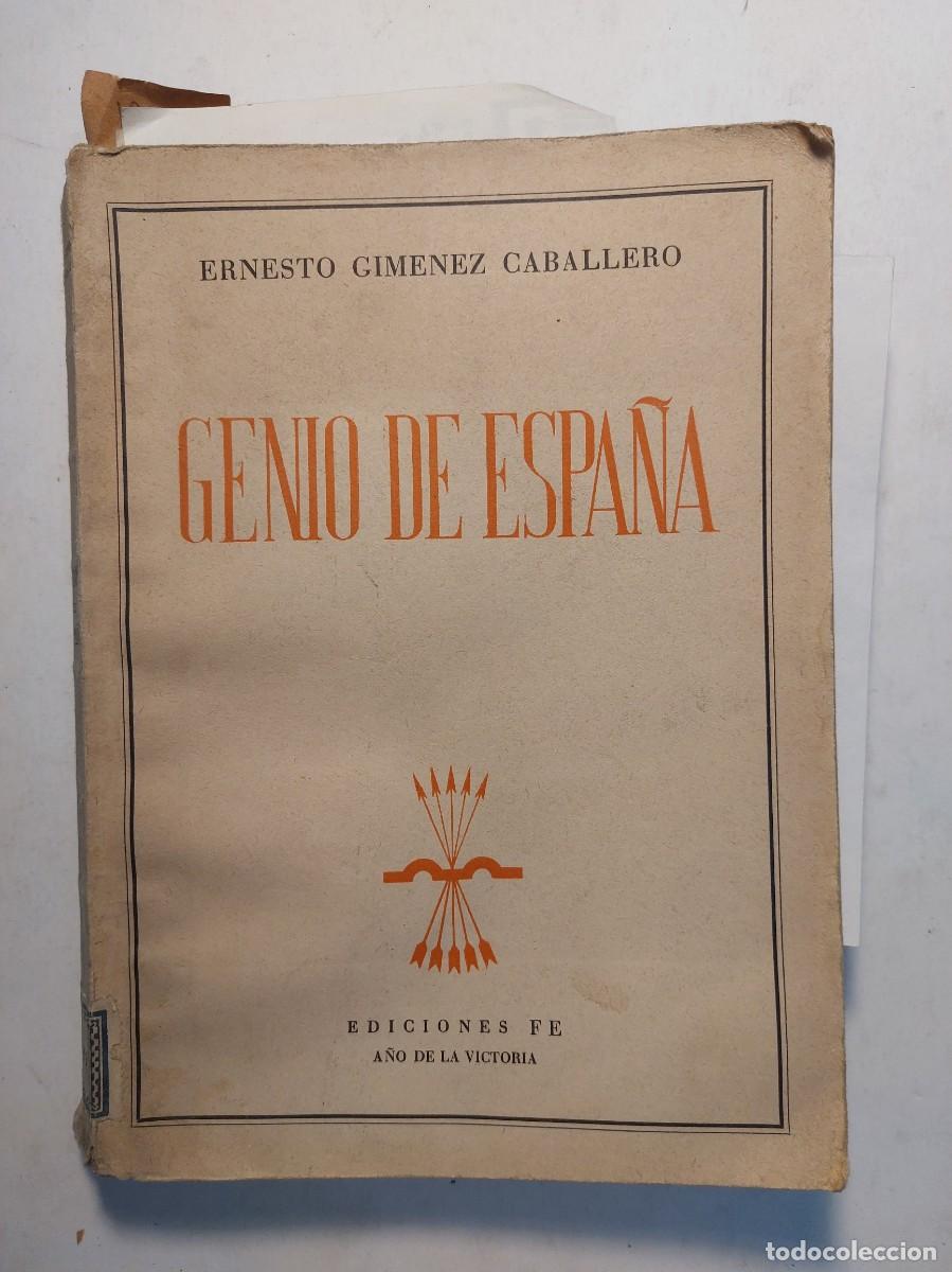Libros de segunda mano: Genio de Espa&ntilde;a - Foto 1
