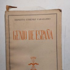 Libros de segunda mano: GENIO DE ESPAÑA. Lote 399919874