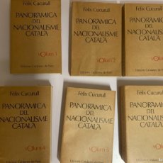 Libros de segunda mano: PANORÀMICA DEL NACIONALISME CATALÀ (6 VOLUMENS). Lote 400148759
