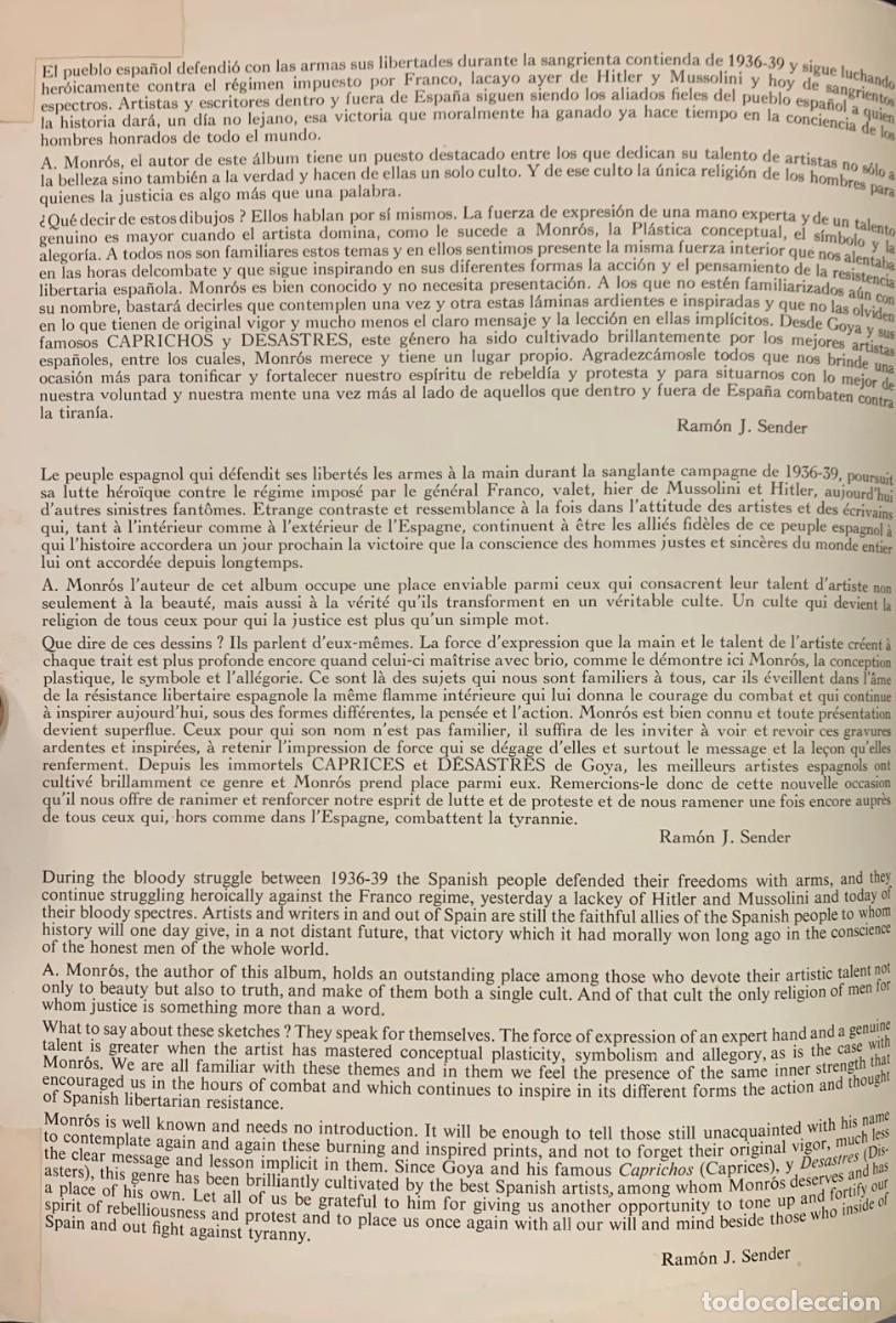 Libros de segunda mano: Reflejos de Espa&ntilde;a - Alfredo Monros - Foto 2