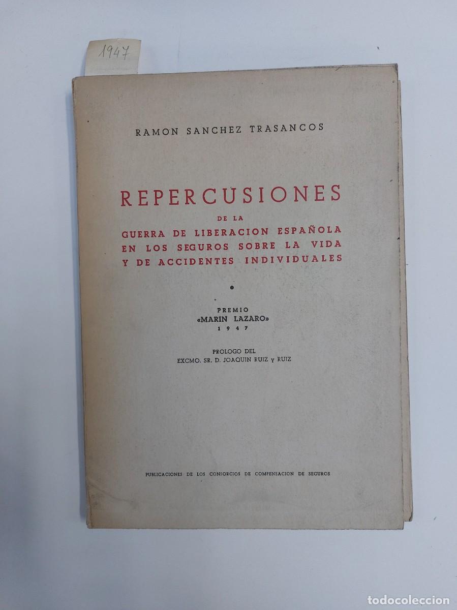 Gebrauchte B&uuml;cher: Repercusiones de la guerra de liberaci&oacute;n espa&ntilde;ola &hellip; (1947)