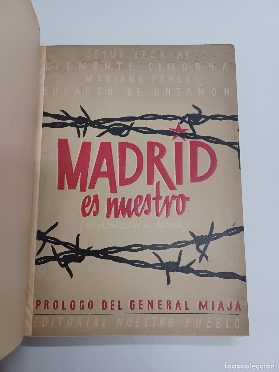 Gebrauchte B&uuml;cher: JES&Uacute;S IZCARAY, CLEMENTE CIMORRA, MARIANO PERLA, EDUARDO DE ONTA&Ntilde;ON. MADRID ES NUESTRO
