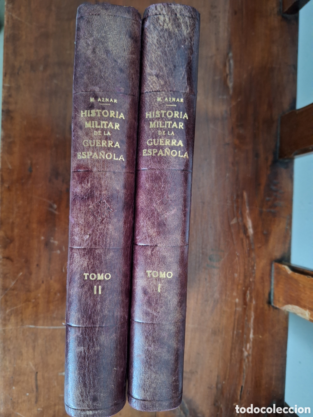 Gebrauchte B&uuml;cher: HISTORIA MILITAR DE LA GUERRA DE ESPA&Ntilde;A MANUEL AZNAR ED IDEA 1940 2 VOL