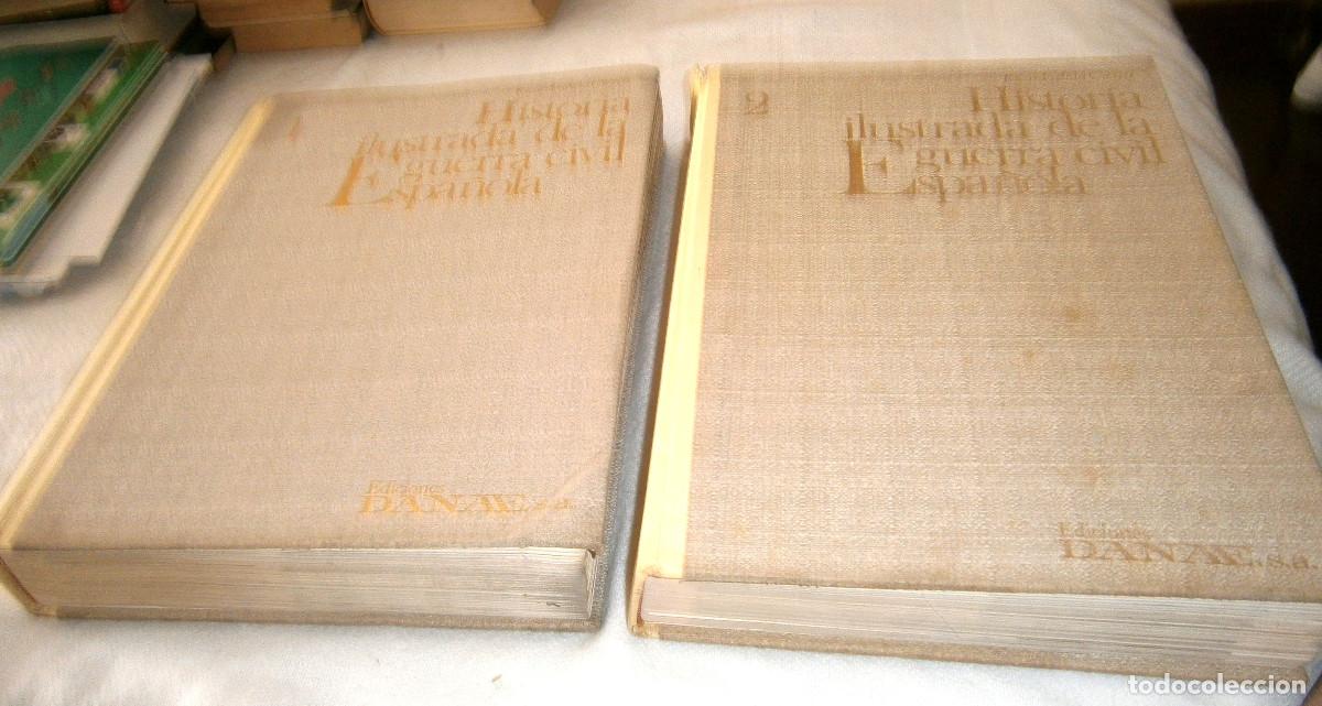 Second hand books: historia ilustrada de la guerra civil espa&ntilde;ola dos tomos 1 y 2