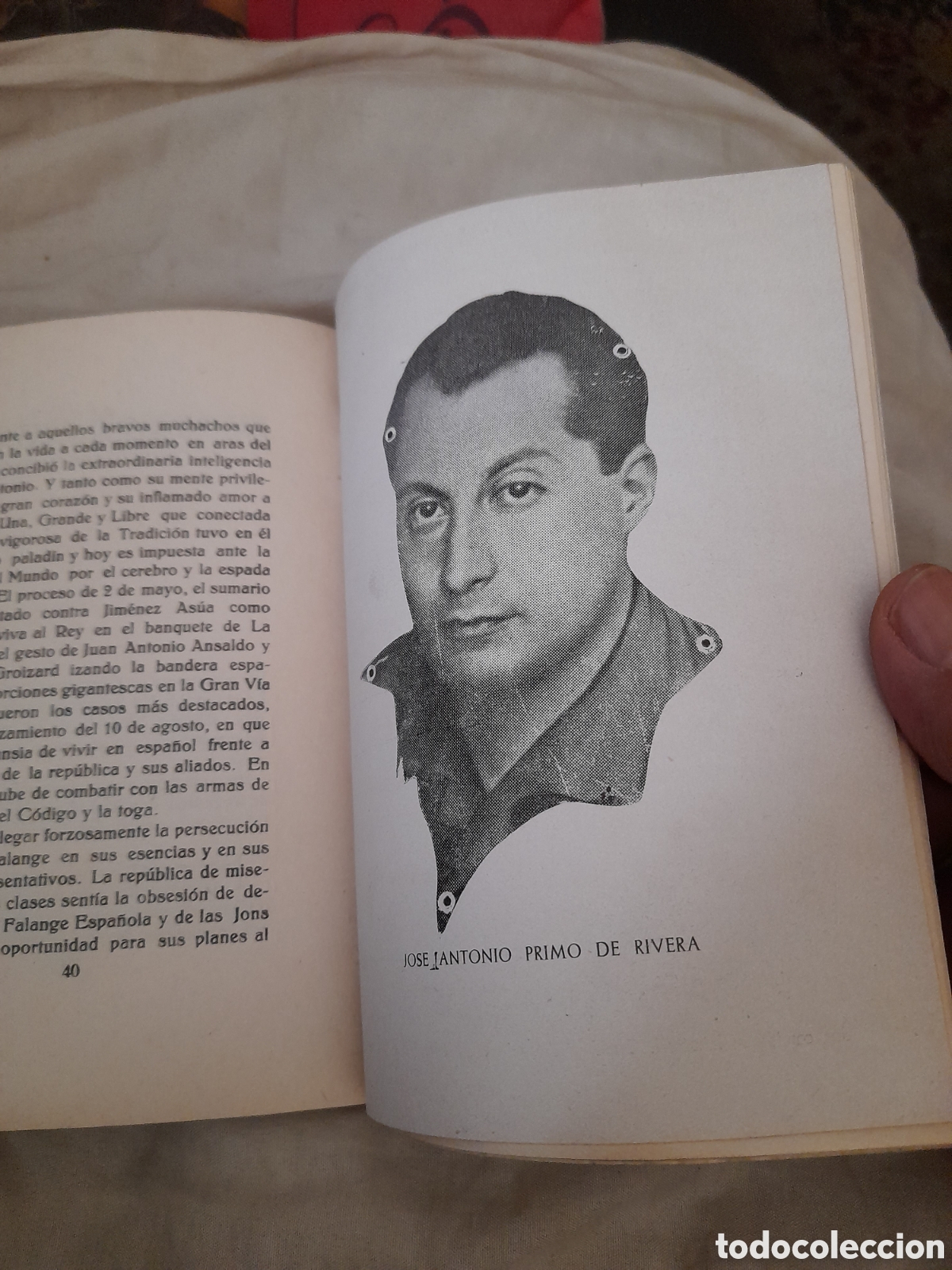 Libros de segunda mano: Jos&eacute; Antonio en la c&aacute;rcel de Madrid - Foto 6