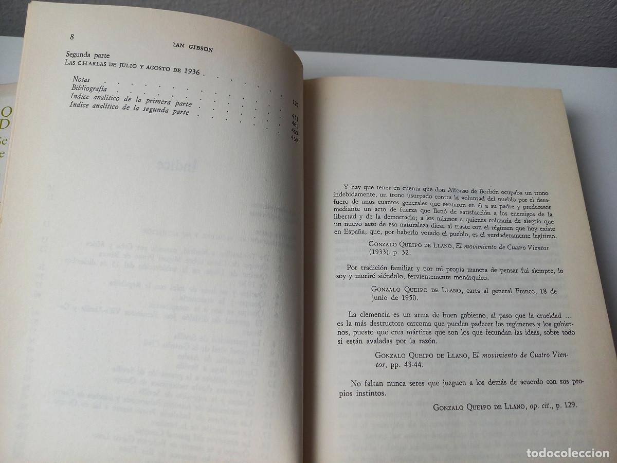 Libros de segunda mano: QUEIPO DE LLANO. IAN GIBSON - Foto 5