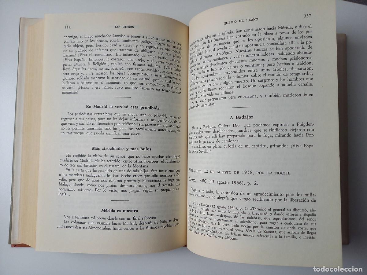 Libros de segunda mano: QUEIPO DE LLANO. IAN GIBSON - Foto 7