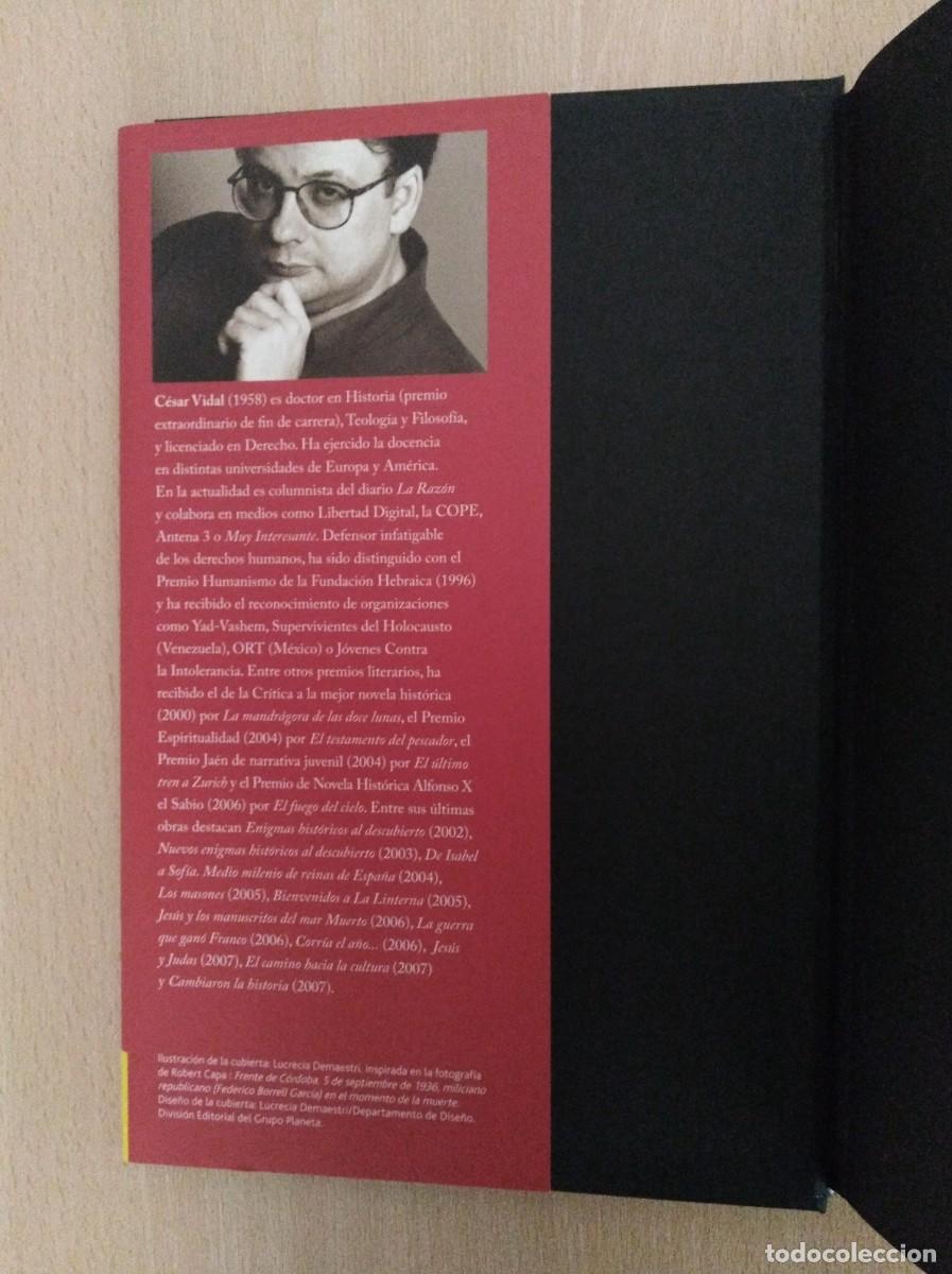 Libros de segunda mano: RECUERDO 1936. C&eacute;sar Vidal - Foto 4