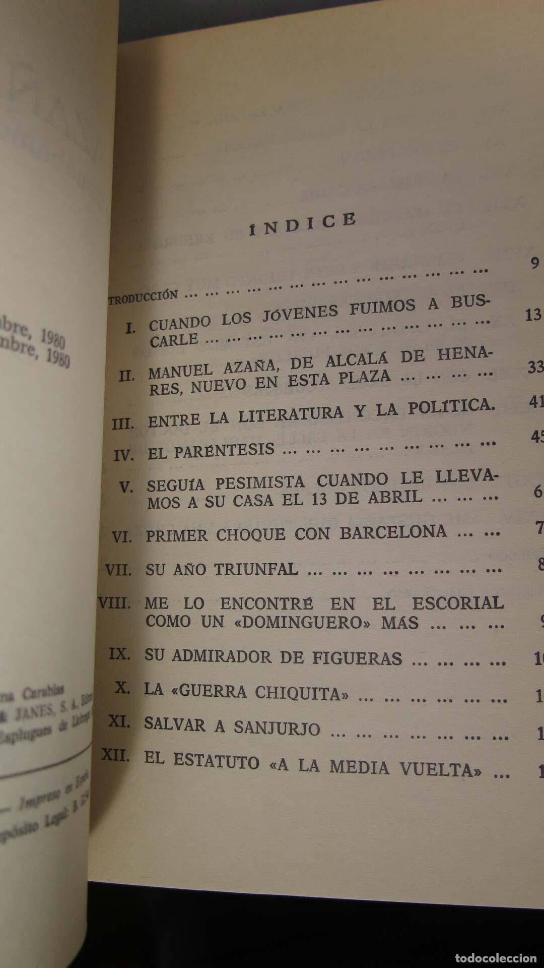 Libros de segunda mano: Aza&ntilde;a. Carabias - Foto 2