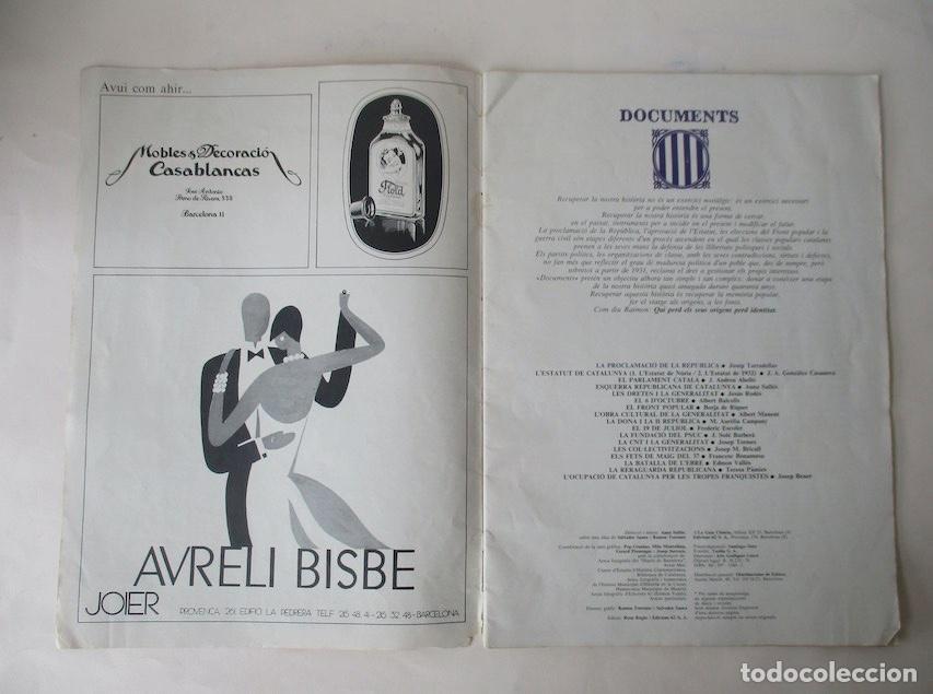 Libros de segunda mano: LA PROCLAMACIO DE LA REPUBLICA - DOCUMENTS 1 - Foto 2