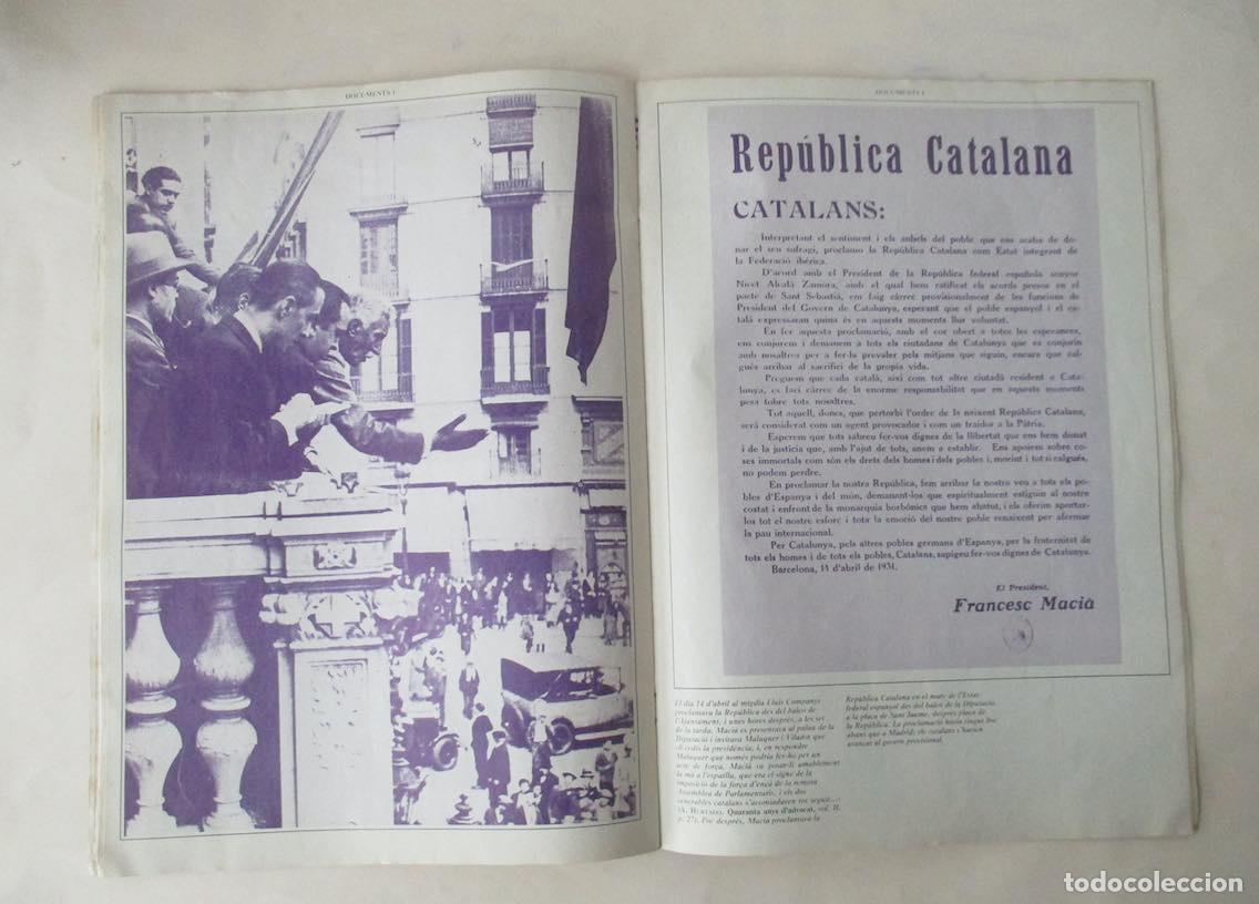 Libros de segunda mano: LA PROCLAMACIO DE LA REPUBLICA - DOCUMENTS 1 - Foto 4
